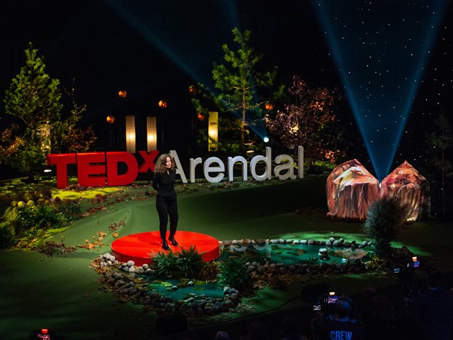 Trygg på scenen med Trainee i TEDxArendal 