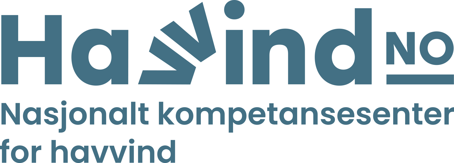 Logo: Nasjonalt kompetansesenter for havvind