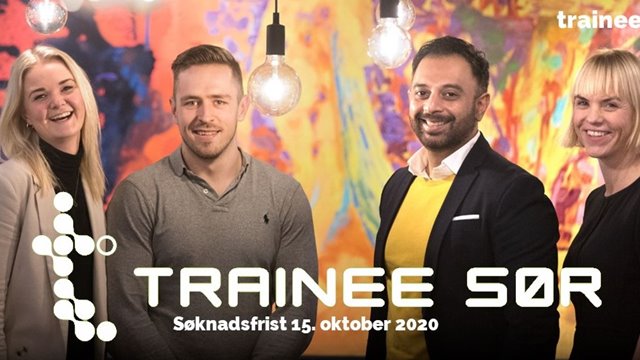 Digital bedriftspresentasjon med Trainee Sør 7. oktober!